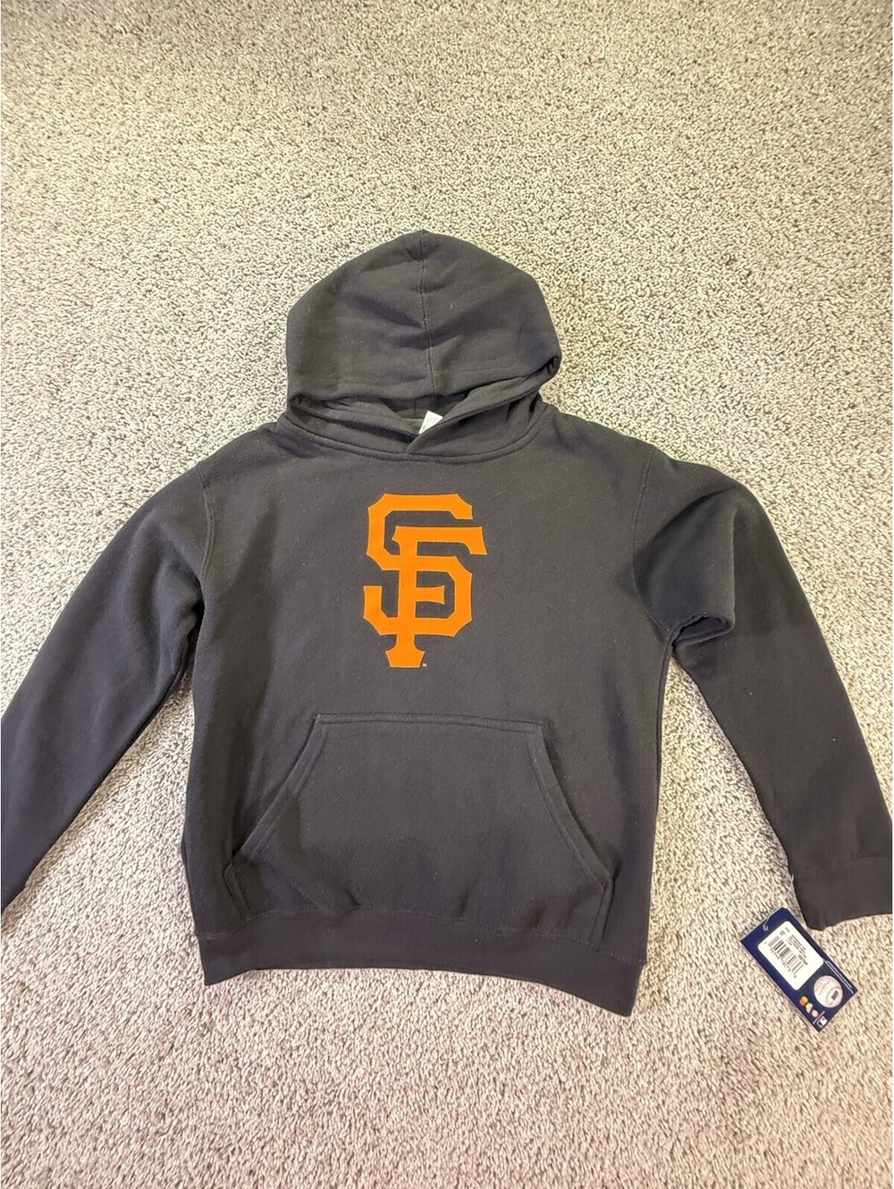 NWT MLB Outer Stuff San Francisco Giants Youth L 14-16 Hoodie